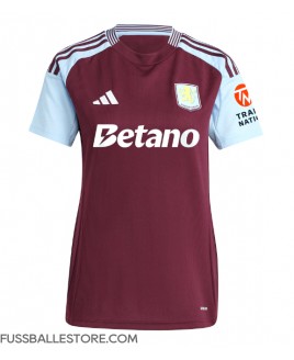 Günstige Aston Villa Heimtrikot Damen 2024-25 Kurzarm